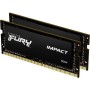Memorie RAM notebook Kingston, SODIMM, DDR4, 16GB, 3200MHz, CL20, 1.2V, Kit of 2 KINGSTON - 2